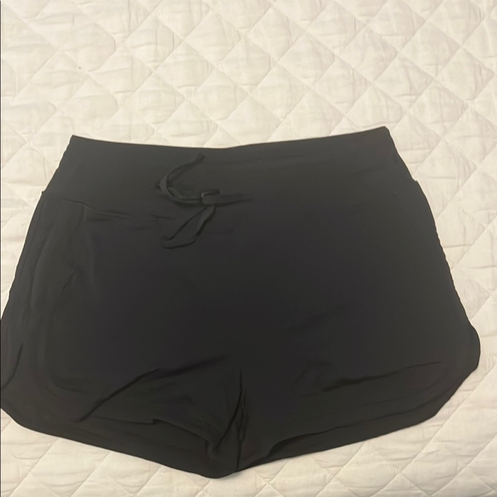 ZYIA Women's Black Athletic Shorts